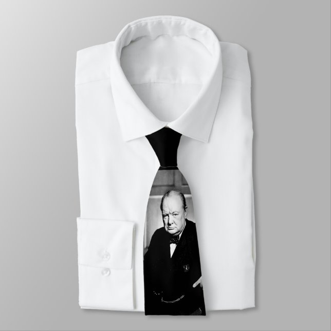 Sir Winston Churchill Krawatte (Gebunden)