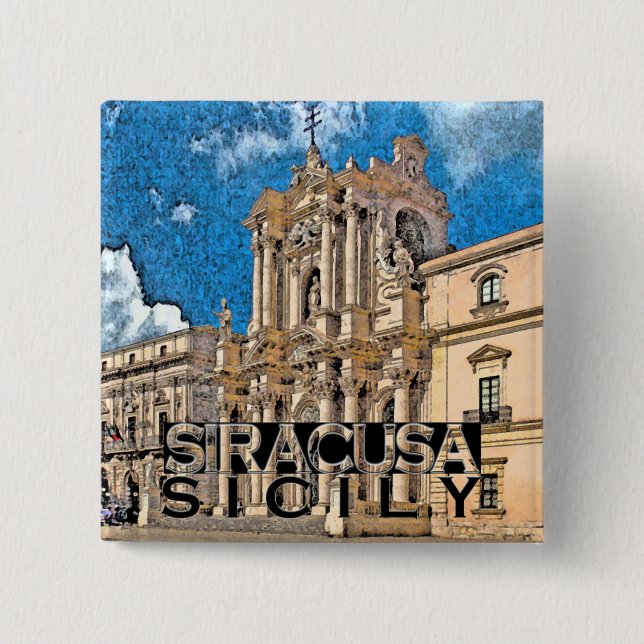 Siracusa Button (Vorderseite)