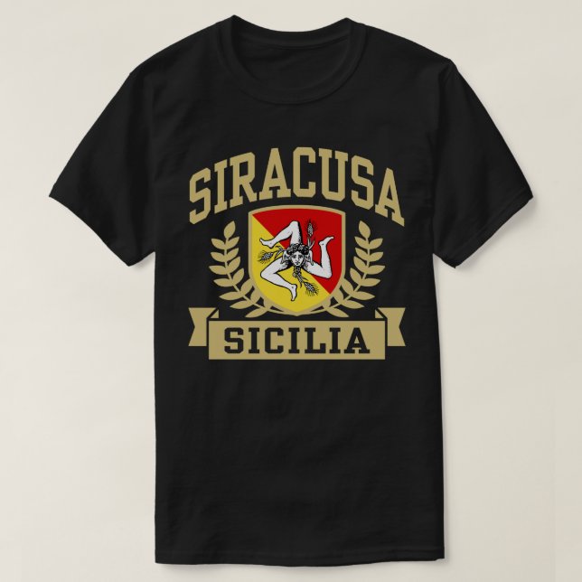 Siracusa Sicilia T-Shirt (Design vorne)