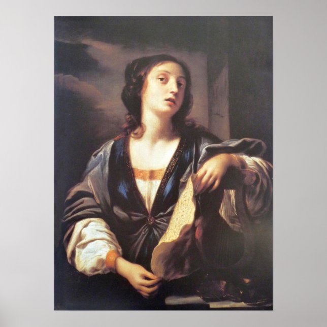 Sirani - Allegory of Music 1659 Poster (Vorne)