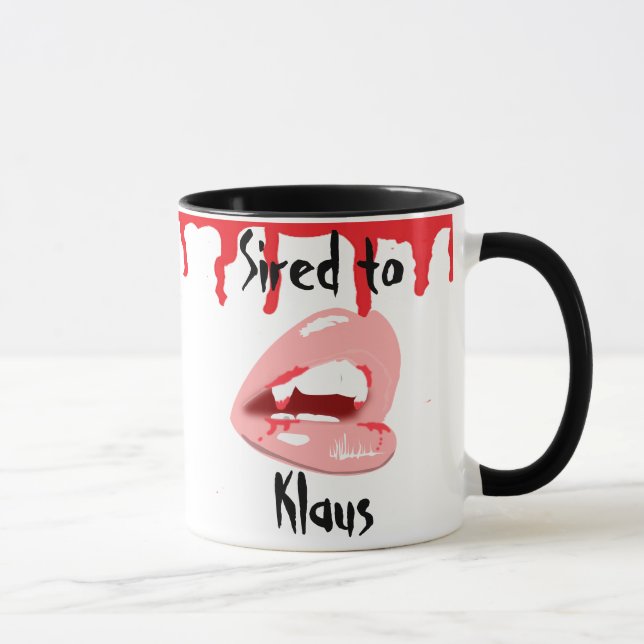 Sired to Klaus Vampire Lips Tasse (Rechts)