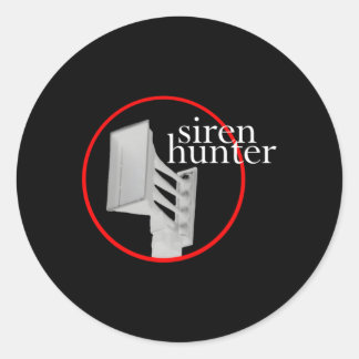 Siren Hunter Tornado Siren Runder Aufkleber