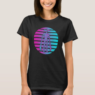 Siren Kopfkostüm für Boys Retro Alien Creepy Cre T-Shirt