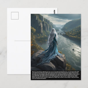 Siren Loreley Postkarte