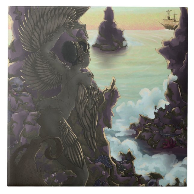 Siren Stones Fliese (Vorderseite)