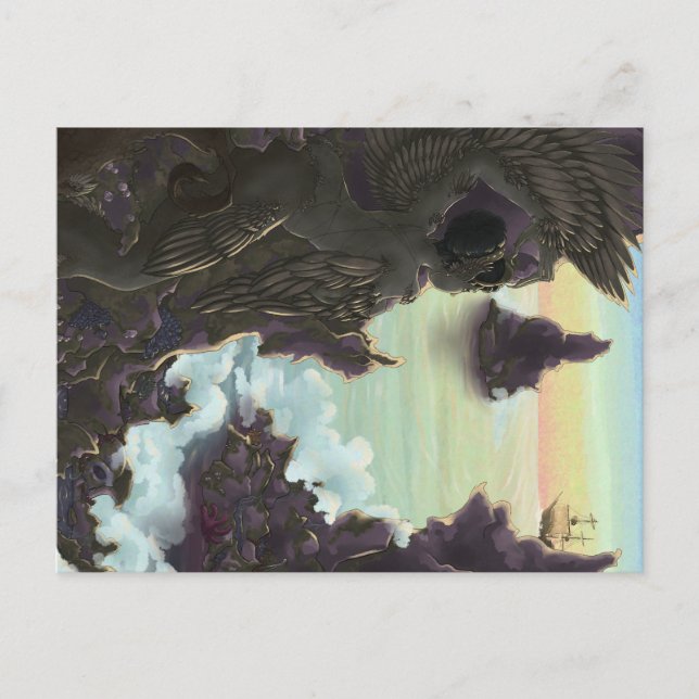 Siren Stones Postkarte (Vorderseite)