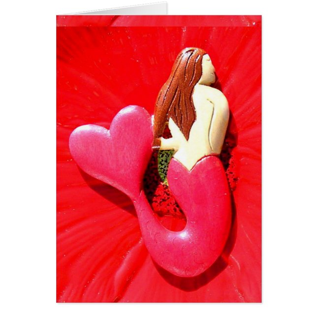 sirène à queue rouge (Devant)