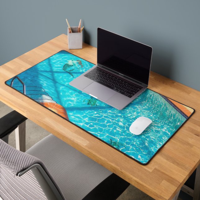 Sirène dans un Mat de bureau de piscine (Bureau 2)