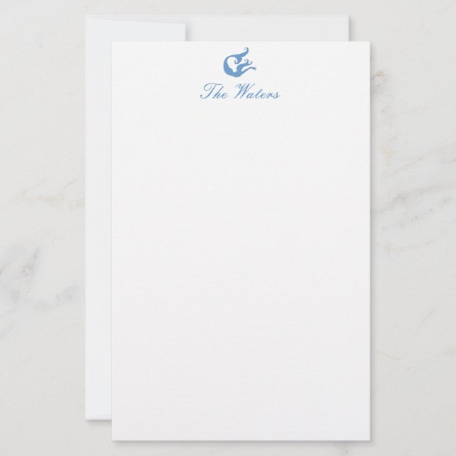 Sirène de papeterie (Devant)