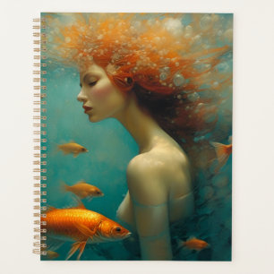 Sirène et poisson d'or