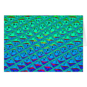 Sirène océanique Imprimer : Cyan Motif art design