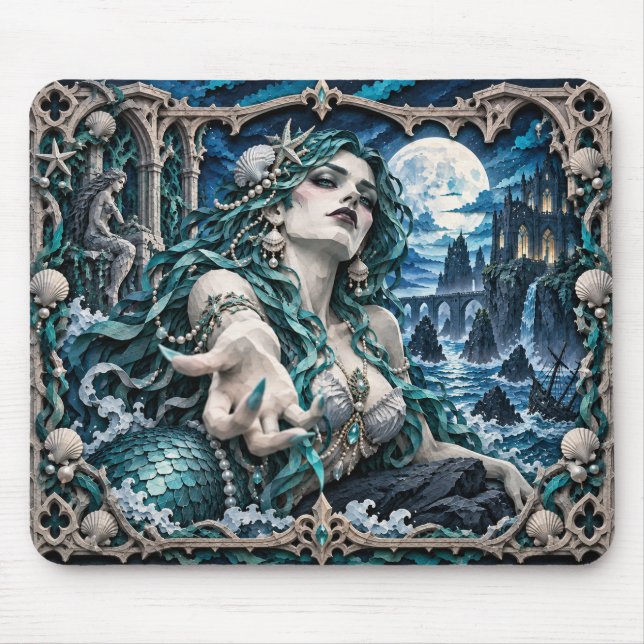Sirene, Paper Cut Monster Mousepad (Vorne)