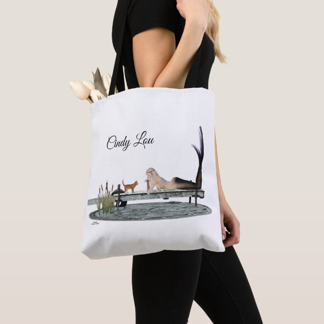 Sirène sur le Sac fourre-tout d'embarquement (De près)