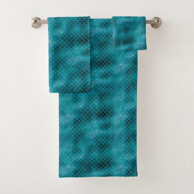 Sirène turquoise Sparkle (En situation)