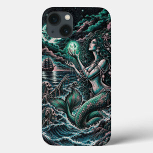 Sirene's Cove Dunkle Meerjungfrau Nautical Fantasy Case-Mate iPhone Hülle