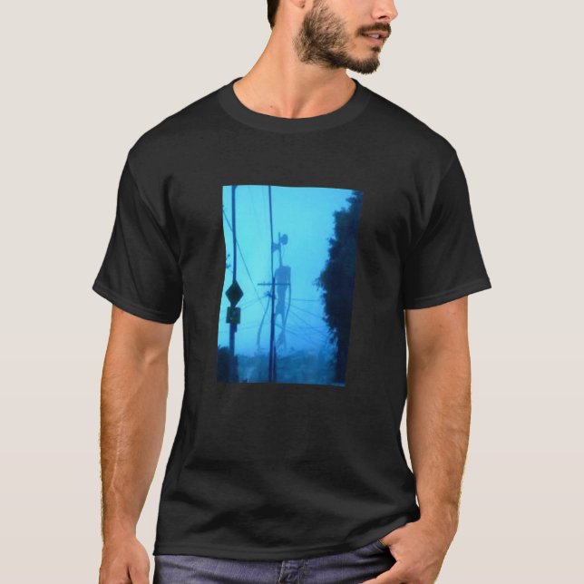 Sirenhead Creepypasta Horror T-Shirt (Vorderseite)