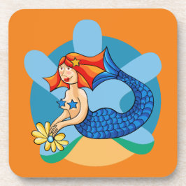 Sirenita de Linda. Sirena, sirena Getränkeuntersetzer