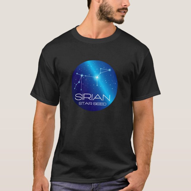 Sirian Starseed T - Shirt | Galactic Lightworker T (Vorderseite)