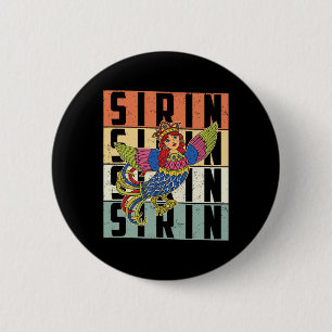 Sirin Mythologische Slawische Nordische Heidentum  Button