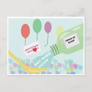 Sirop de Bonne Récupération Carte Postale