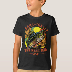 Sisch der beste Vater je B Fischer Fisch Väter T-Shirt