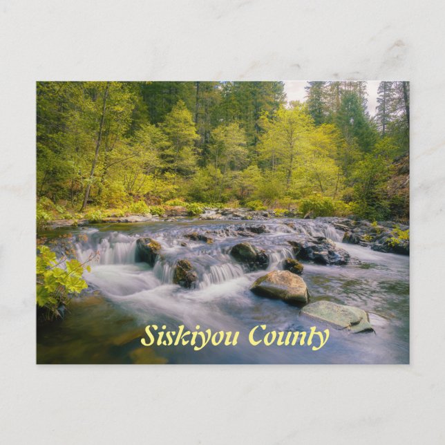 Siskiyou Landkreis Postcard Postkarte (Vorderseite)