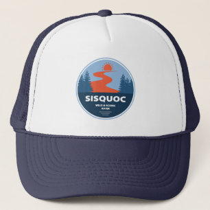 Sisquoc Wild und Landschaftlicher Fluss California Truckerkappe