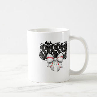 Sissy Coquette Bow Game Day Bysebyll Softbyll Chef Kaffeetasse