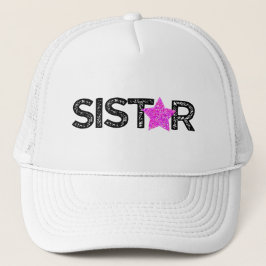 SISTAR sister birthday twin sibling bro sis sib Truckerkappe