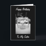 SISTER / BEST FREUND GEBURTSTAG VON CANDLELITE KARTE<br><div class="desc">SISTER/BEST FREUND GEBURTSTAG VON CANDLELITE</div>