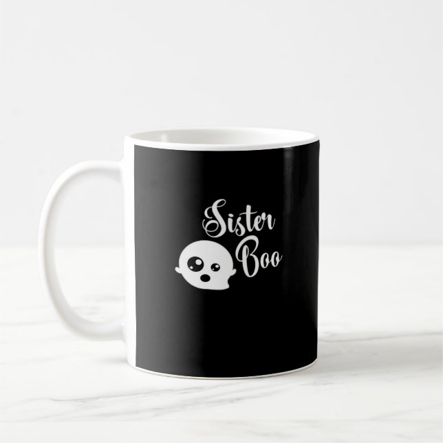 Sister Boo Halloween Kaffeetasse (Links)