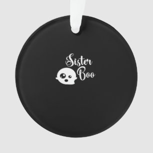 Sister Boo Halloween-Klassiker-Look Ornament