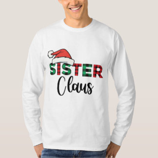 Sister Clause T-shirt à manches longues pour homme
