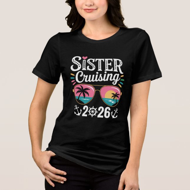 Sister Curising 2026 Tri-Blend Shirt (Vorderseite)