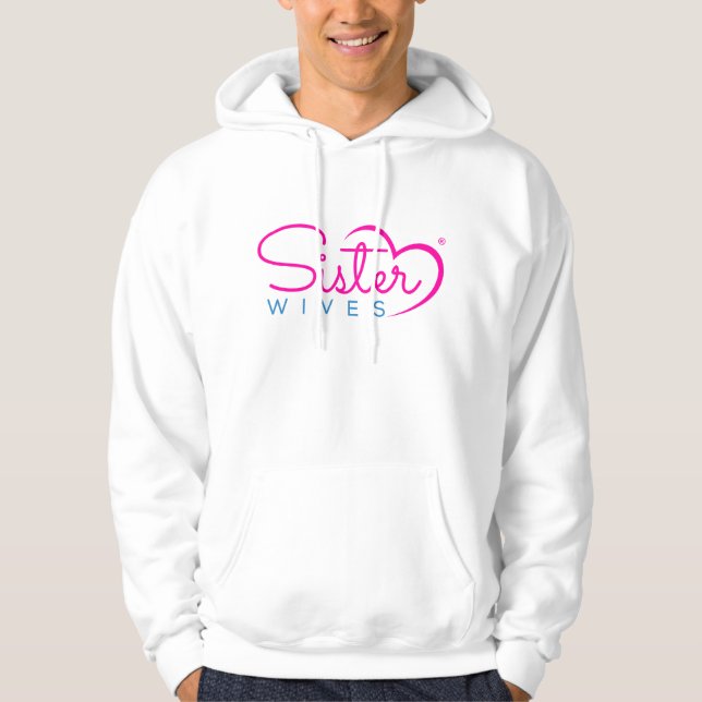 Sister Ehefrauen® Logokombination Hoodie (Vorderseite)