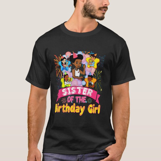Sister Gracie s Corner Birthday Shirt Dolls Niedli (Vorderseite)