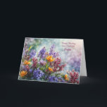 Sister Happy Birthday Hübsch Flower Garden Karte<br><div class="desc">Schwester Geburtstagskarte. Hübsche Blume,  in einem Garten oder auf einem Feld,  Schriften,  die nach Ihren Wünschen angepasst und verändert werden können,  und auch große Wünsche.</div>