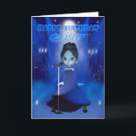 Sister Happy Birthday Singing Deva Niedlich Card Karte<br><div class="desc">Sister Happy Birthday Singing Deva Niedlich Card</div>