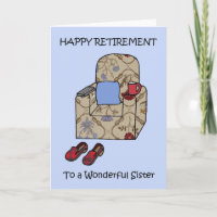 Sister Happy Retirement Fun Sessel.