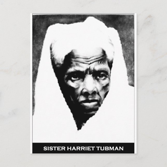 Sister Harriet Tubman Postkarte (Vorderseite)