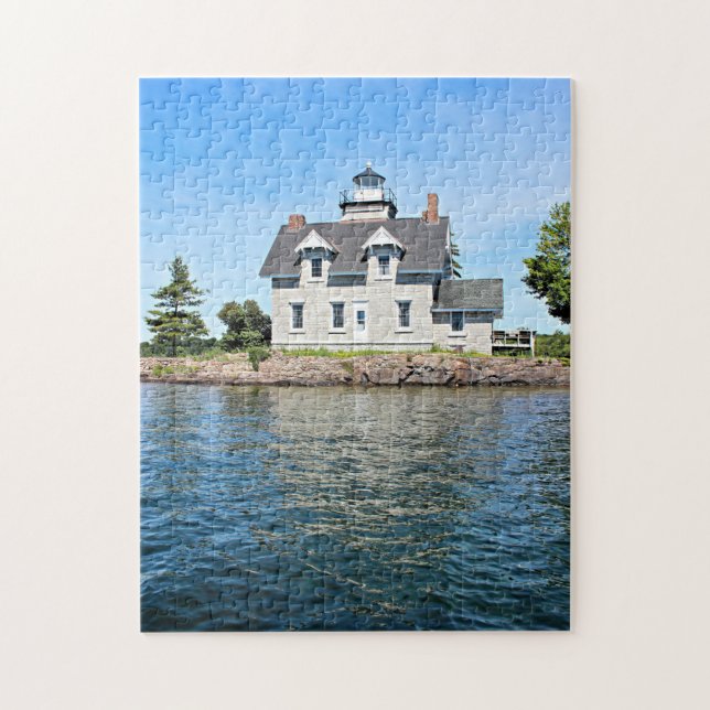 Sister Islands Lighthouse, 1.000 Inseln New York (Vertikal)