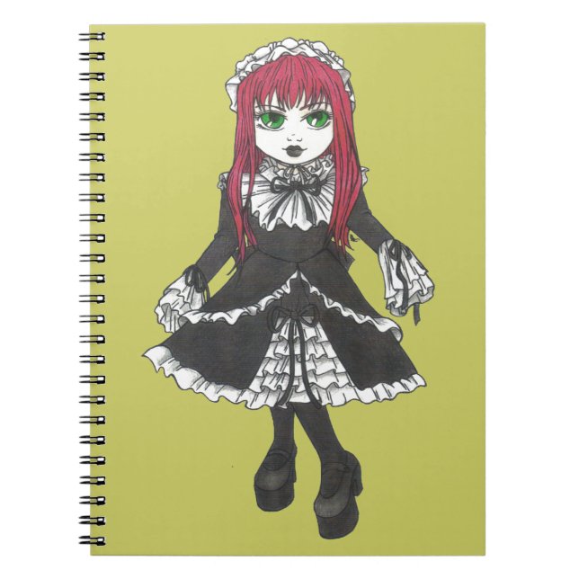 Sister Lilith Notebook Notizblock (Vorderseite)