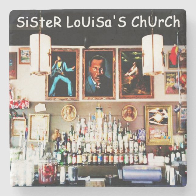 Sister Louisas Church Atlanta, Church Steinuntersetzer (Vorderseite)