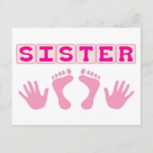 Sister Postkarte