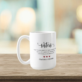 Sister Quote Individuelle Name Personalisiert Kaff Kaffeetasse