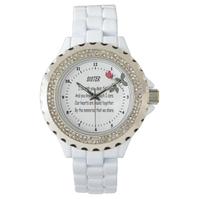 SISTER-WATCH ARMBANDUHR (Vorderseite)
