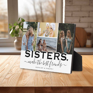 SISTERangebot & Foto Collage - Geschenkidee Fotoplatte