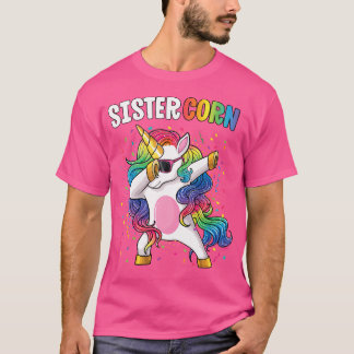 Sistercorn Girls Shirt Unicorn