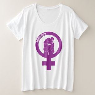 Sisterhood Plus-Size-Shirt Große Größe T-Shirt