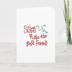 Sisters Best Friends Karte
